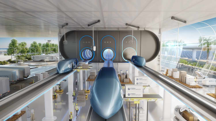Cargospeed is a hyperloop for cargo that can deliver goods at 620 mph