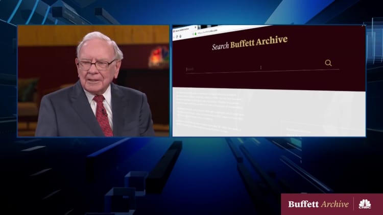 CNBC's Warren Buffett Archive website "blew my mind"