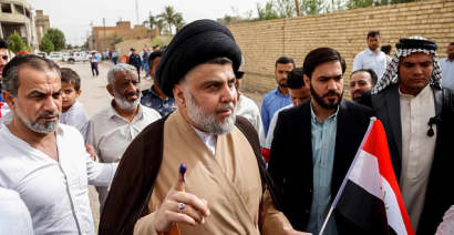 Firebrand cleric Sadr on course to win Iraq election