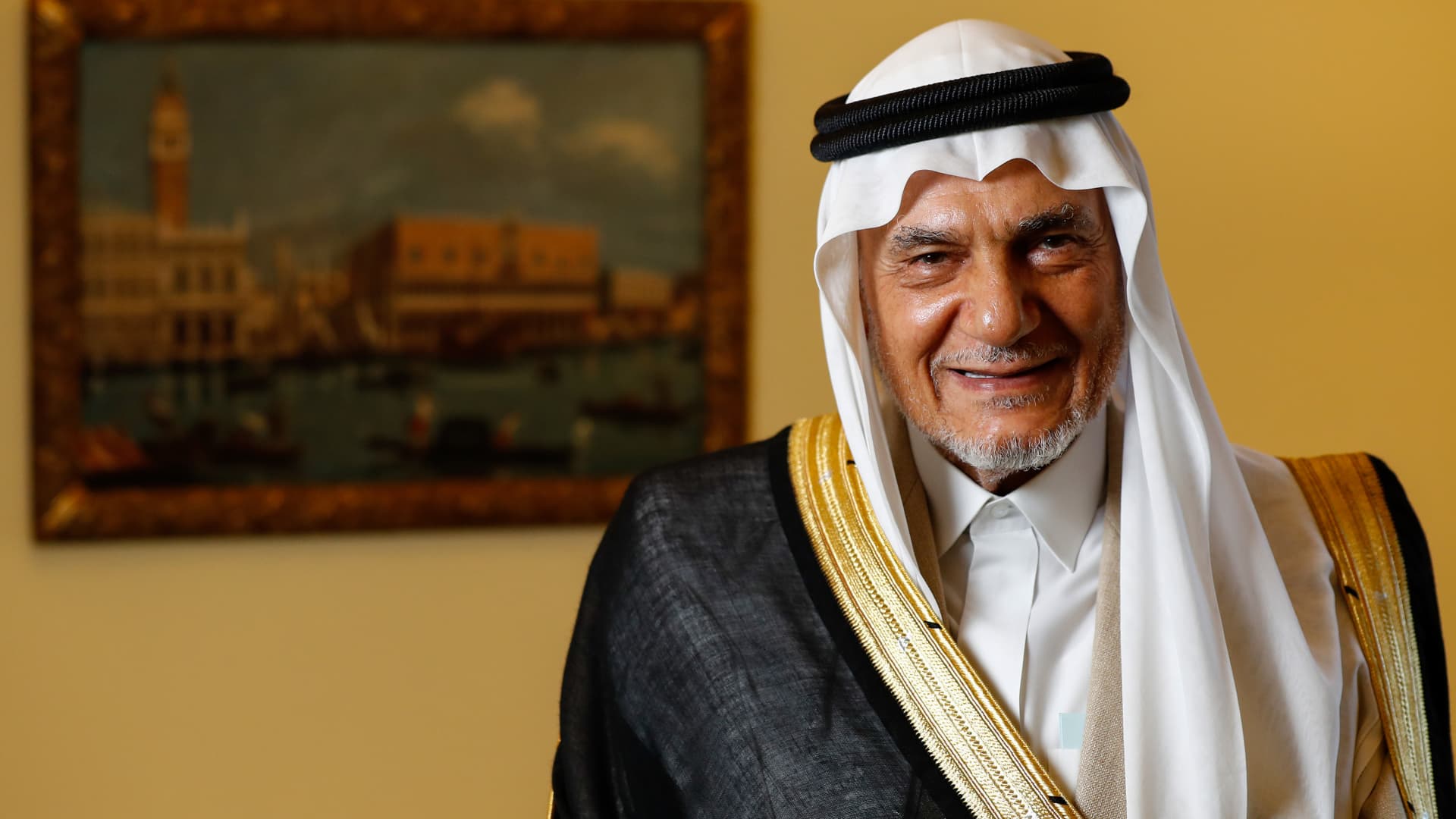 Prince Turki Al Faisal, Saudi Arabia's former intelligence chief and onetime ambassador to Washington.