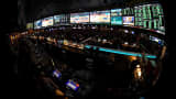 Inside the 25,000-square-foot Race & Sports SuperBook at the Westgate Las Vegas Resort & Casino which features 4,488-square-feet of HD video screens.