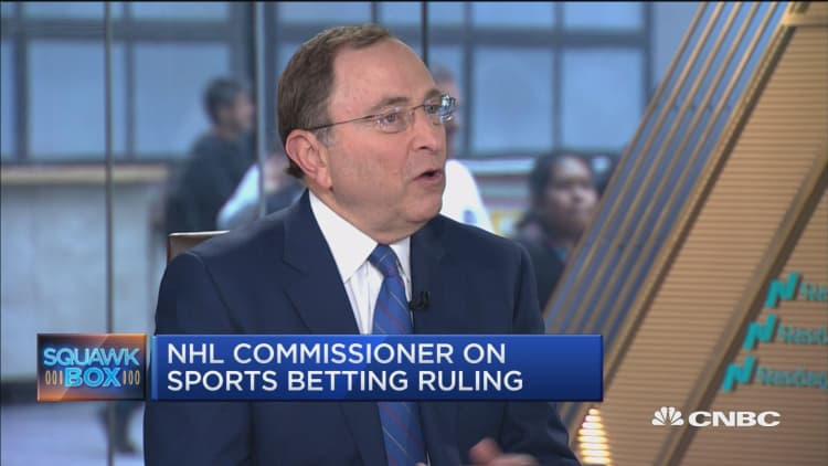 NHL Commissioner Gary Bettman on legal sports betting