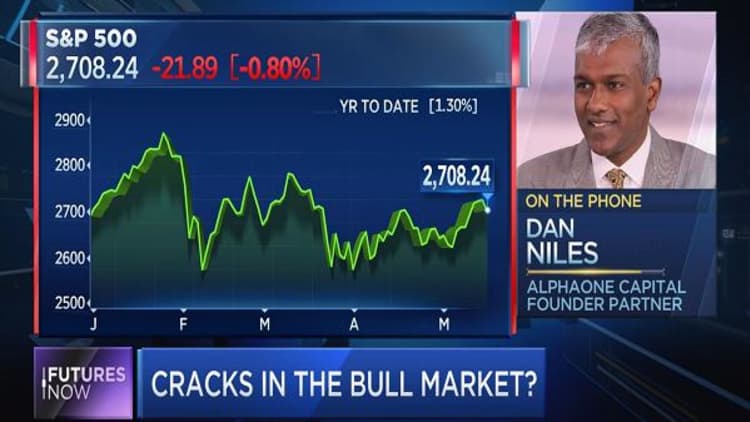 Stocks could crater as much as 50 percent next year, hedge fund manager Dan Niles warns