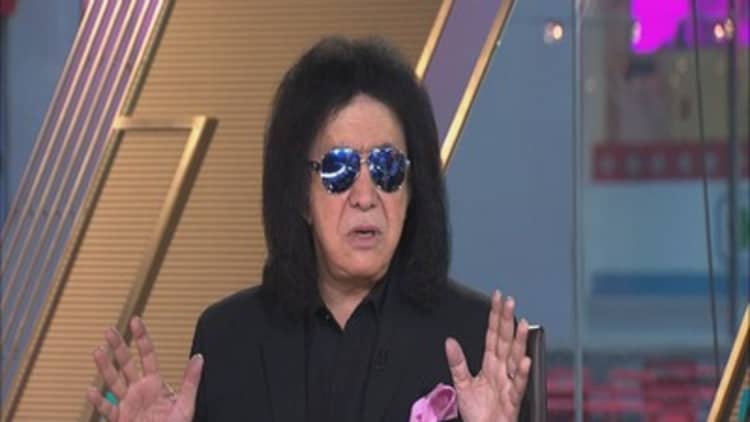Kiss frontman Gene Simmons on the pot business