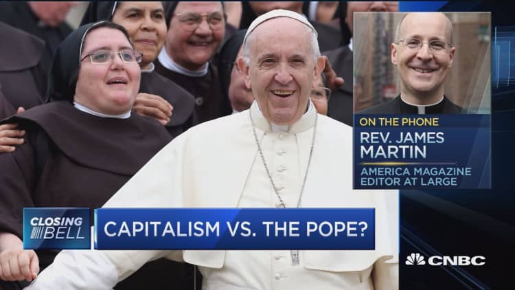Does the Pope have a point about capitalism?