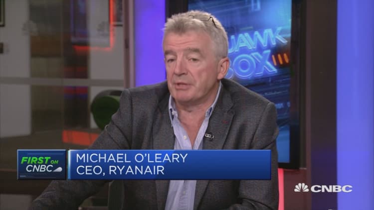 Airlines could go bust due to higher oil prices, says Ryanair CEO