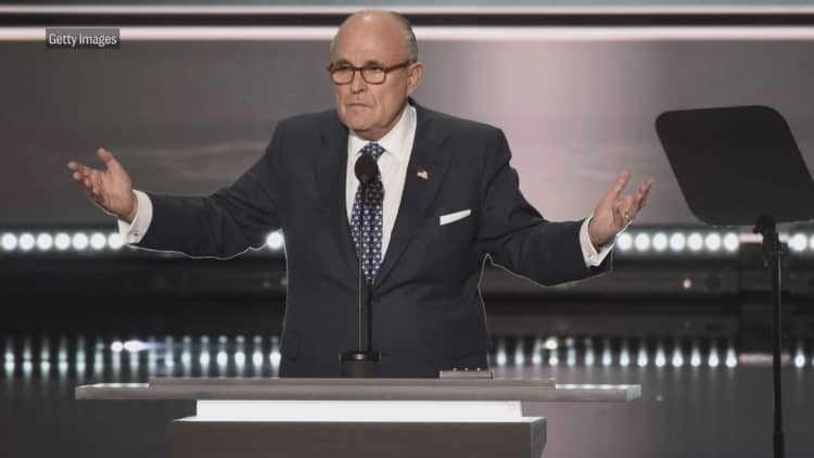 Rudy Giuliani says Mueller may end Russia probe by Sept. 1