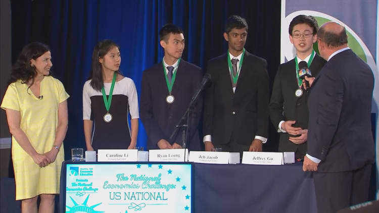 Introducing the winners of the National Economics Challenge