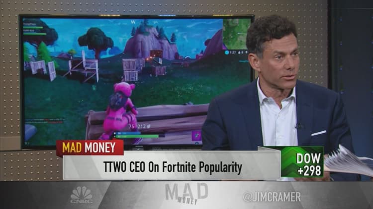 TTWO CEO: Fortnite may draw younger gaming consumers for long term