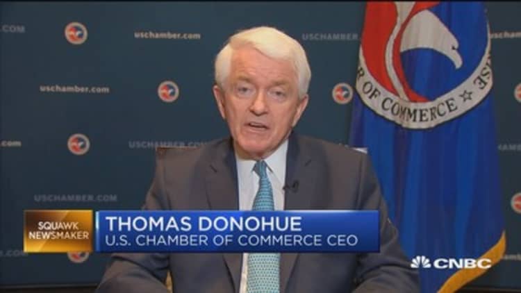 Chamber of Commerce CEO on China trade talks