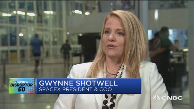CNBC speaks to SpaceX president Gwynne Shotwell