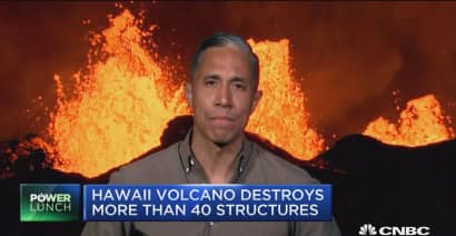 New eruptions from Hawaii volcano destroy more than 40 structures