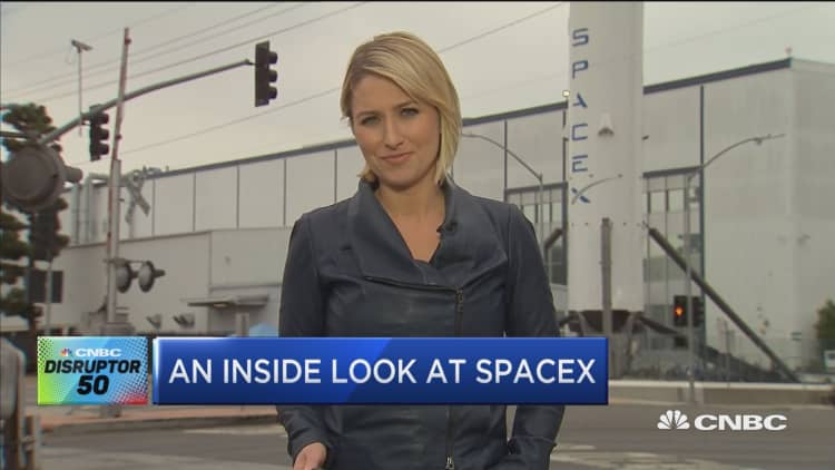 Take a look inside SpaceX's rocket factory