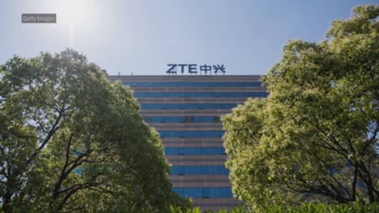 President Trump says there is no deal with China on ZTE