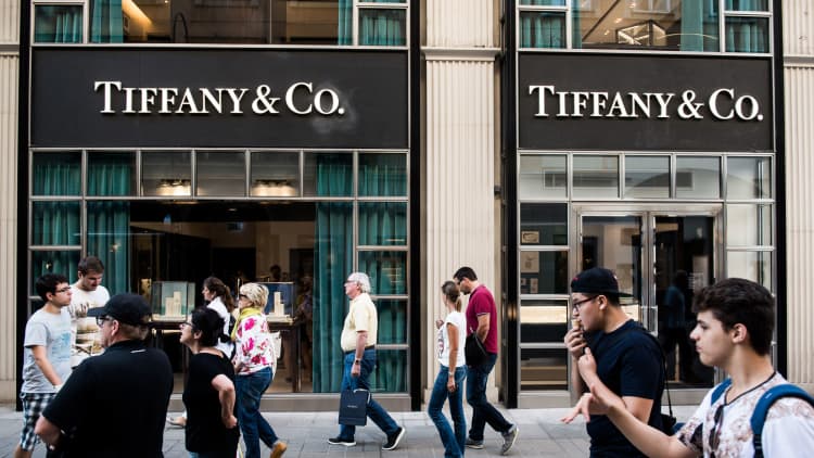 Pauline Brown: Other potential bidders could be looking at Tiffany