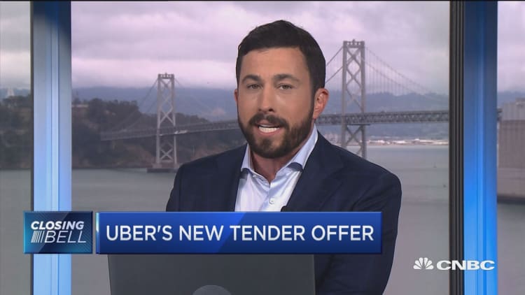 Uber's new tender offer