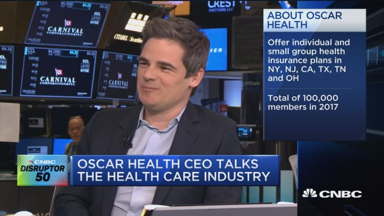 Oscar Health CEO: We're a much more consumer-friendly insurance company