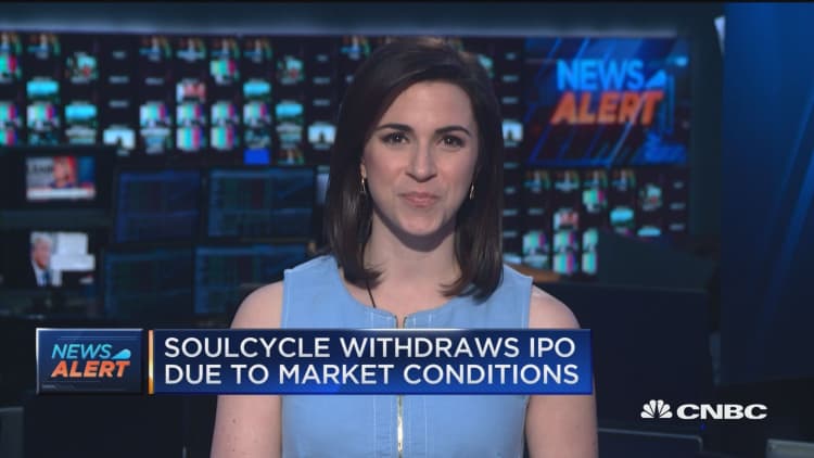 SoulCycle pulls IPO due to market conditions