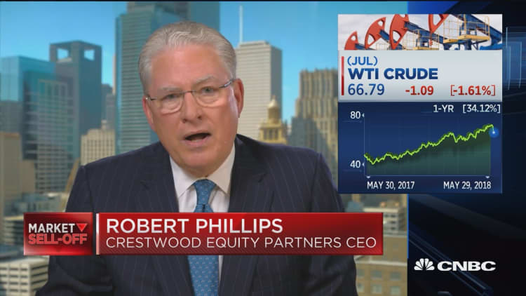 Sweet spot for oil is $55-$65 range per barrel: Crestwood Equity Partners CEO