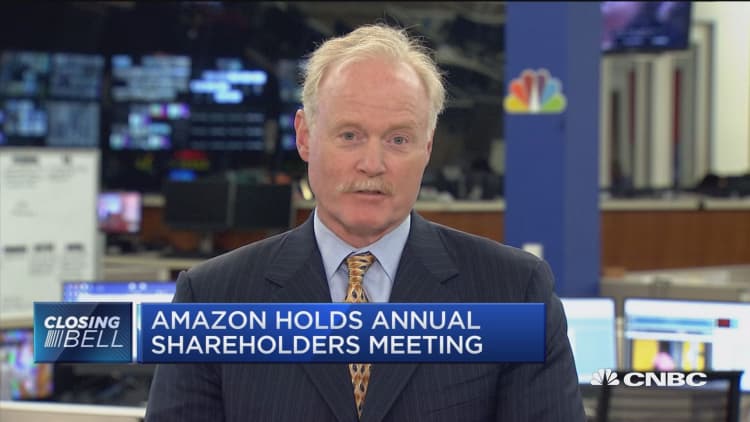 Amazon holds annual shareholder meeting