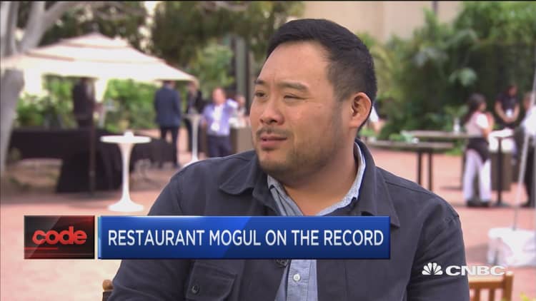 Restaurant mogul on the record
