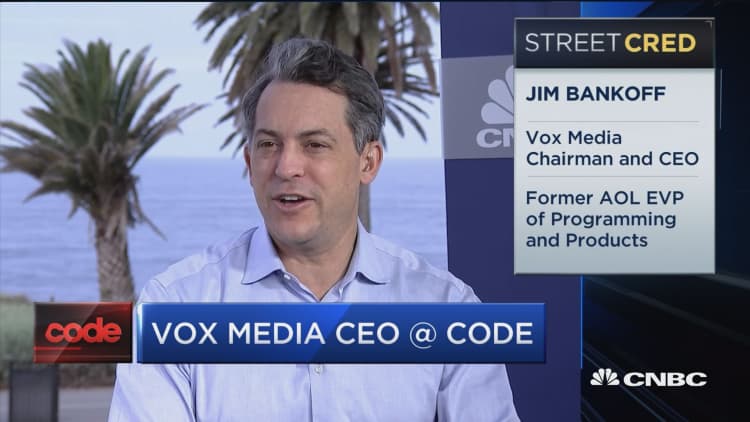 Vox Media CEO: We're not dependent on any one platform