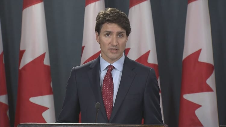 Canadian PM on tariffs: We hope common sense will triumph