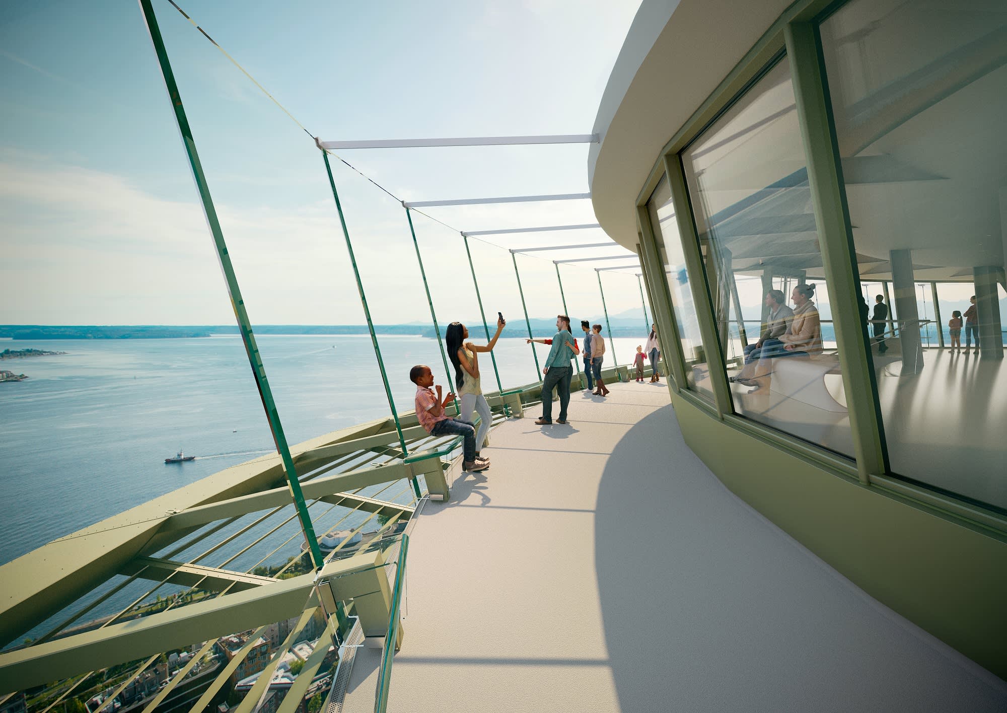 Pictures Of New 100 Million Seattle Space Needle Renovation