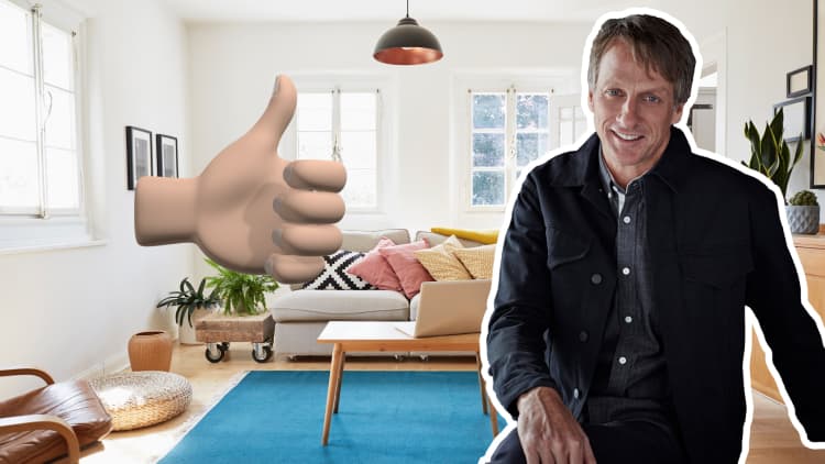 Tony Hawk bought a house as a teenager and it was the best decision