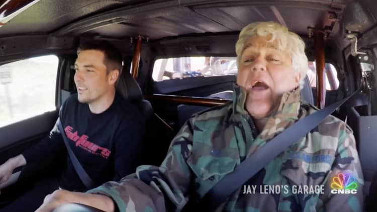 Jay Leno takes a ride in one-of-a-kind cars on an all new Jay Leno's Garage