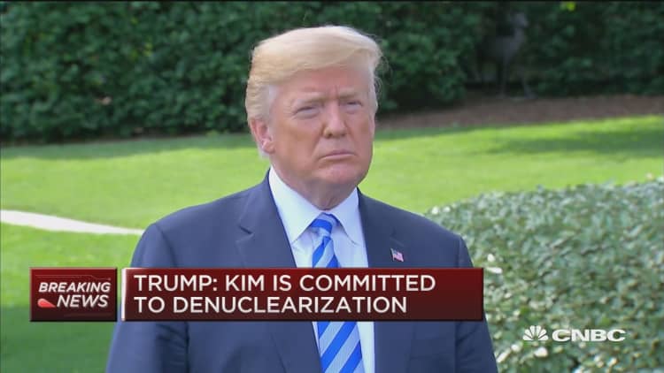 Trump on North Korea meeting: We talked about ending the Korean War