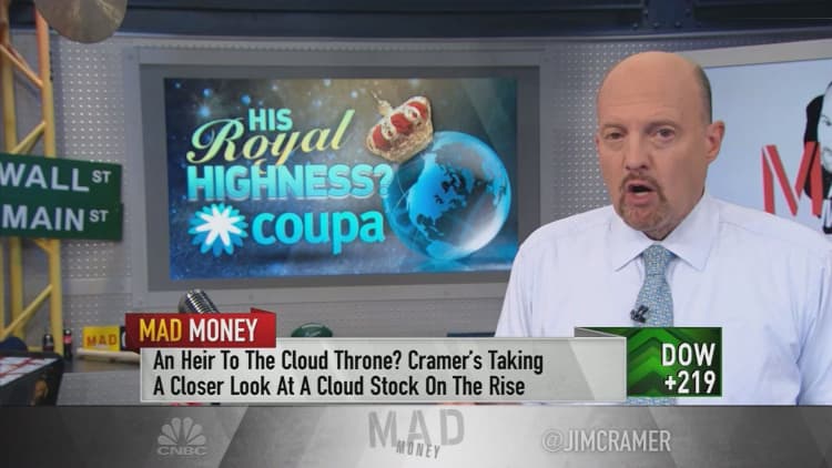 Cramer offers 'cloud prince' Coupa Software as an attractive apolitical investment
