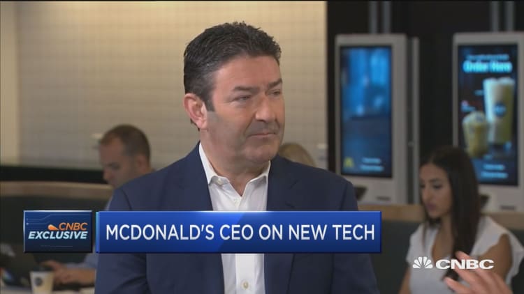 McDonald's CEO: Offering customers new ordering options