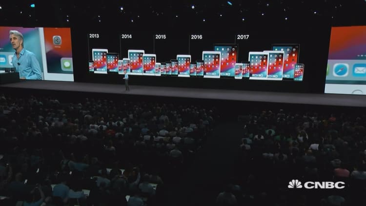 Apple unveils new iOS at WWDC 2018