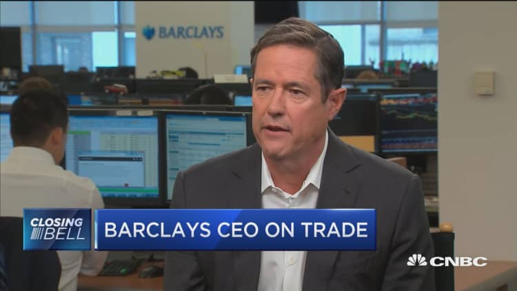 Barclays CEO: We've gained share in markets business