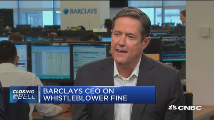 Barclays moving forward after recent 'challenges': CEO Jes Staley