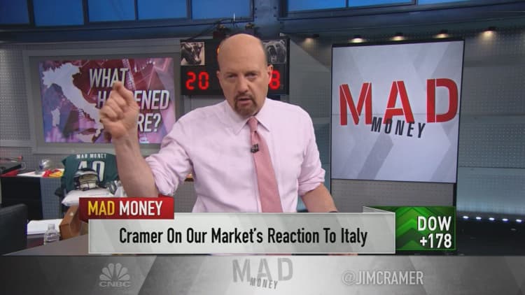 Cramer on Italy panic