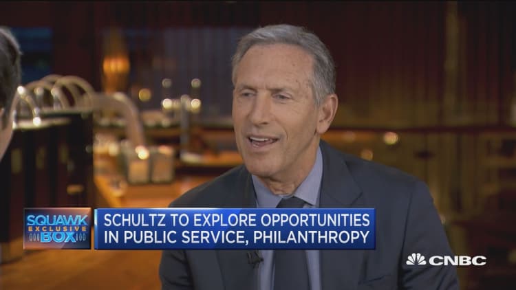 Howard Schultz: There's a big difference between running a private vs. public company