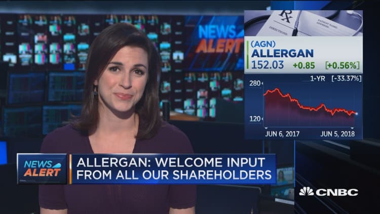 Allergan responds to Appaloosa's calls for management changes