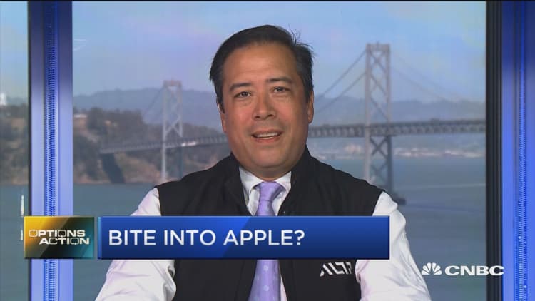 Options traders bet Apple's big run far from over