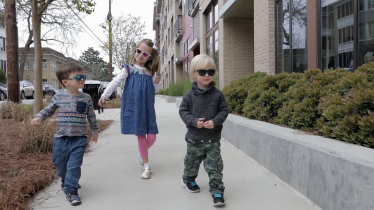 Aviator sunglasses for kids have made millions for this military family