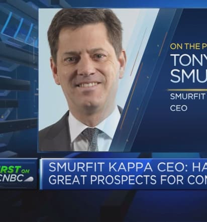 We're a consolidator ourselves, says Smurfit Kappa Group CEO