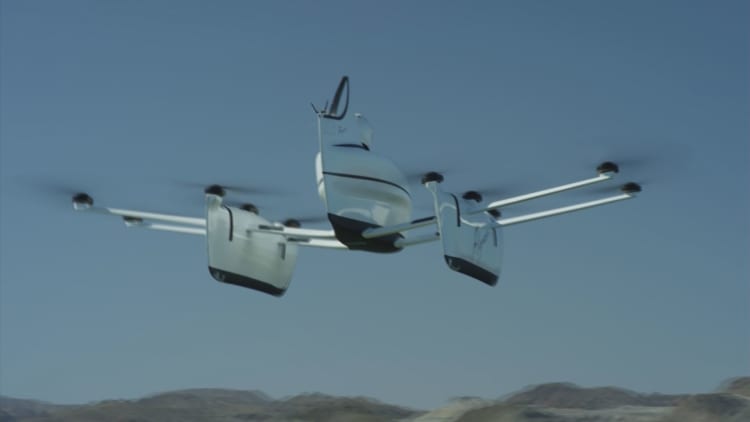 Check out Larry Page's single-seat flying machine