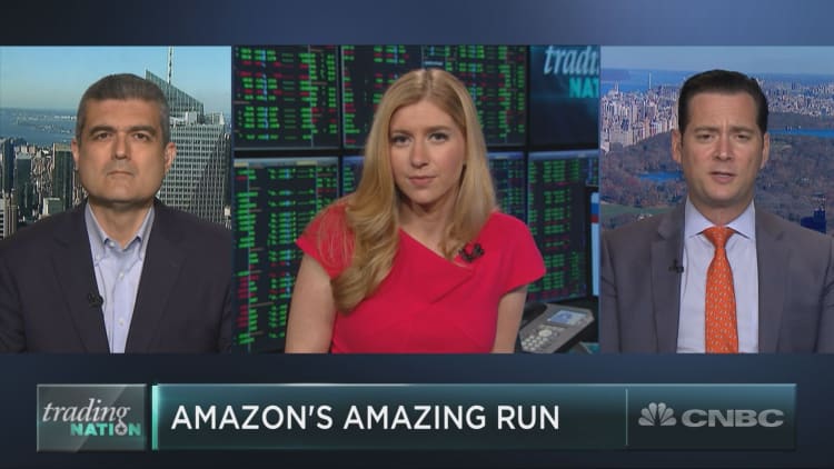 Amazon could rally another 12 percent, says one top technical analyst 
