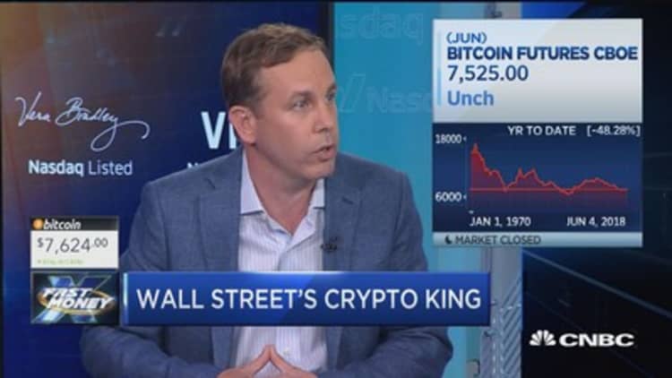 Wall Street's crypto king gives his take on the future of crypto