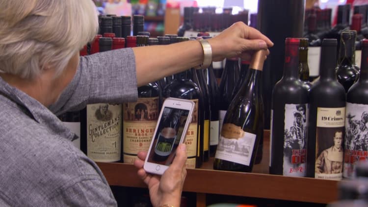 The secret weapon in the $63 billion wine market is often an eye-catching label