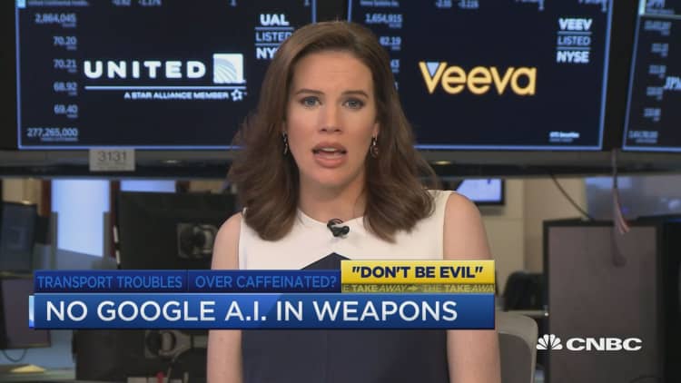 No Google A.I. in weapons