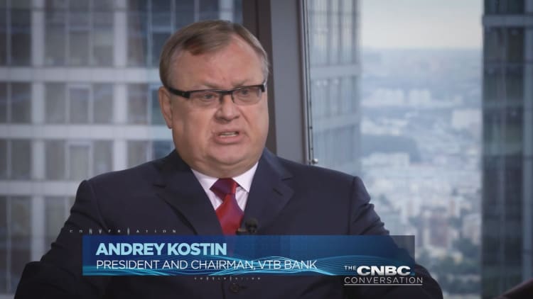 VTB president: Sanctions don't currently present a problem for us