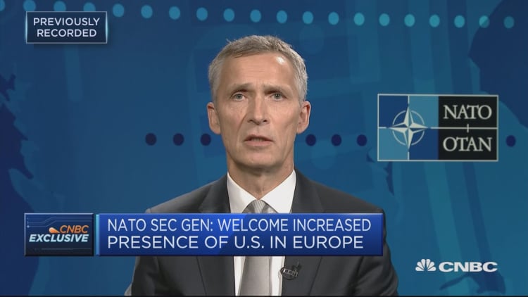 NATO secretary general: Sanctions on Russia are necessary