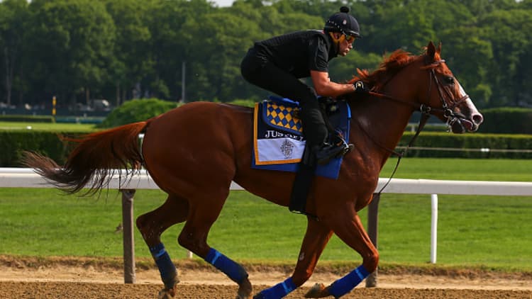 Can Justify win at Belmont?